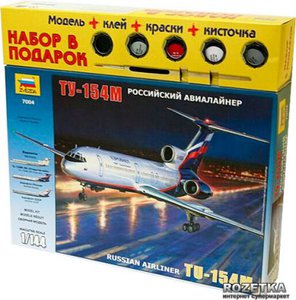 Модель самолета ТУ-154