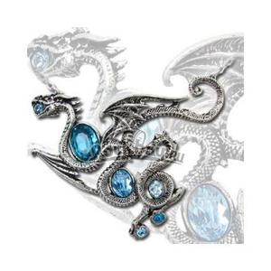 Подвеска на цепочке «Водный дракон» Aqua Dragon Necklace