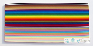 Бумага для квиллинга разных цветов разной ширины