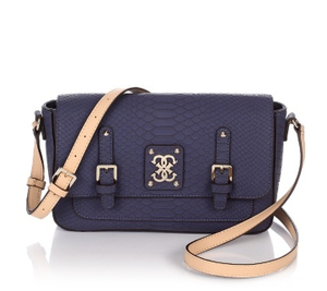 Guess MELLIE CROSSBODY FLAP BAG blue