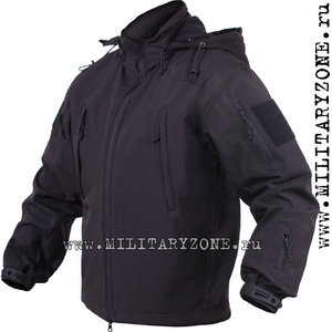 Rothco Concealed Carry Soft Shell Jacket - Black