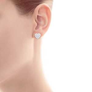 Сережки TIFFANY® Mini Heart Tag Earrings