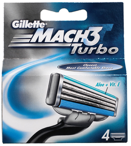 Бритвенные лезвия Gillette Max3 Turbo, либо Gillette Fusion