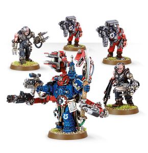 Techmarine with Servitors