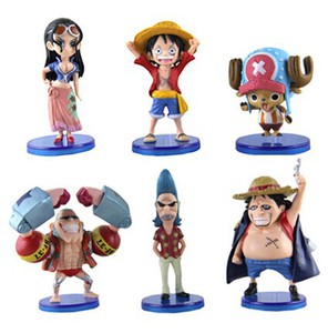 Фигурки One Piece макдональдс 2014 сет №1