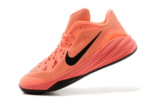 Air Lunar Hyperdunk 2014 Orange/Black Nike Low Sports Shoes