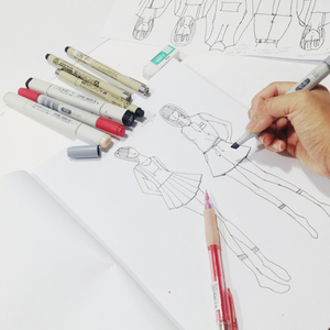 white marker
