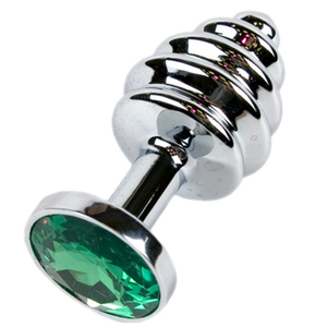 Anal Jewelry Plug Small Silver