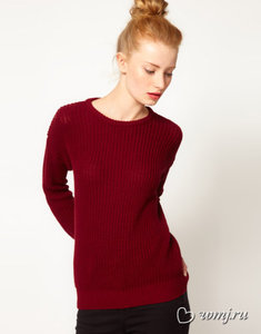 свитер бордо/вишня