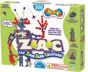 Конструктор Alien Creature Zac 200 деталей Zoob