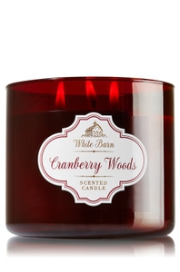 Свеча Cranberry Woods (Bath & Body Works)