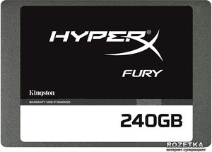 SSD Kingston HyperX Fury 240GB 2.5" SATAIII MLC