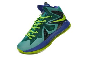 Nike LeBron X P.S Elite Sport Turquoise Volt Men Shoes