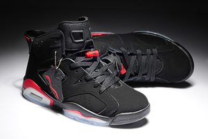 Nike Air Jordan 6 Retro Black Infrared Mens Shoes