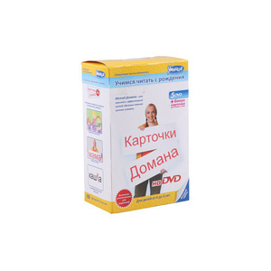 Комплект Умница "Карточки Домана на DVD"