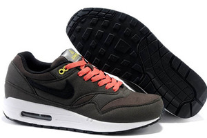 Nike Running Air Max 1 Velvet Brown Black Trainers