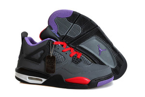 Buy "Transformers" - Mens NBA Jordan 4 Red/Purple/Black With Red Sneakers