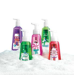 новогодняя серия bath and body works