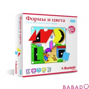 Развивающая игра "Формы и цвета" Scotchi