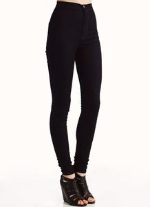 new high waisted black jeans