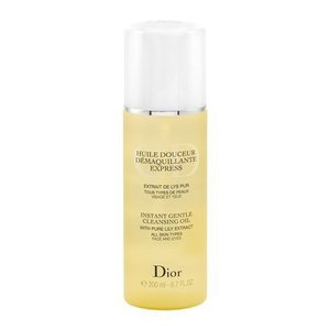 Масло для снятия макияжа Dior с экстрактом чистой лилии Huile Douceur Demaquillante Express