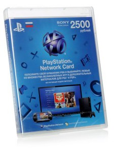 Карты оплаты Playstation Network