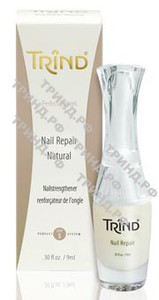 Укрепитель ногтей глянцевый TRIND Nail Repair Natural.