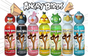 Серия гелей для душа и шампуней Angry birds