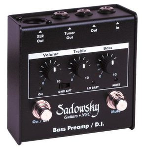 Sadowsky Bass preamp