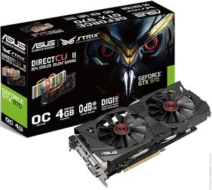 Видеокарта nVidia GTX 970 ASUS 4096 Mb GTX 970