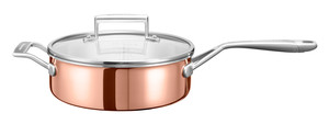 Сотейник с крышкой, 3.31 л, медь, KC2P35EHCP, KitchenAid