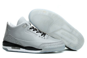 Air Jordan 3 5Lab3 Sneakers for Men-Reflect Silver/Reflect Silver/Black/White