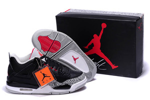 Air Jordan 4 Shoes CementBlackGreyRed