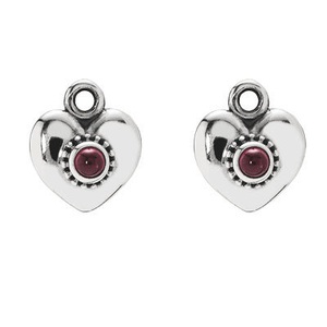 Pandora ПОДВЕСКИ ДЛЯ СЕРЕГ, СЕРЕБРО 925, РОДОЛИТ