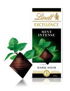 Шоколад Lindt EXCELLENCE мята в горьком шоколаде