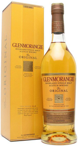 виски Glenmorangie original with two glasses