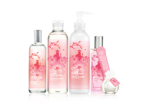 гель для душа the body shop cherry blossom