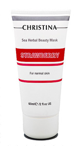 Маска CHRISTINA Sea Herbal Beauty Mask Strawberry