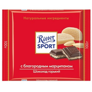 Ritter sport с марципаном