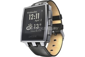 Pebble SmartWatch Steel (Brushed Stainless Steel)