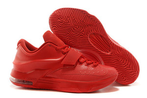 Brand Nike KD 7 "Red Python" All Red Kevin Durant Training Shoes