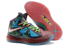 Nike Zoom LeBron X "What the MVP " Women Size Basketball Shoes