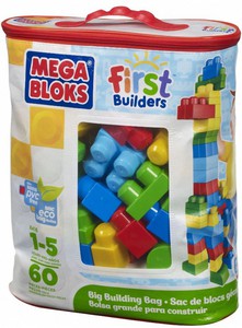 MEGA BLOKS Сумка с деталями Эко 08419/ast08415(8416,8417,8419)