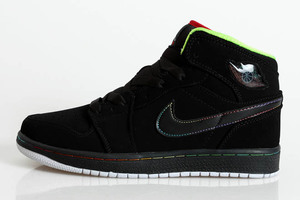 Men Size - Retro Nike Jordan 1 Cinco De Mayo Pack (Black) Trainers