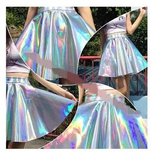 голографическая юбка
