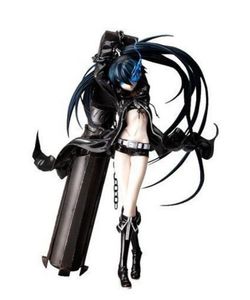 Black Rock Shooter 1/8 Scale PVC Figure With Cannon