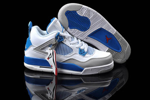 "White/Military Blue/Ntrl Grey" Womens Jordans Nike Basketball Shoes-New Release