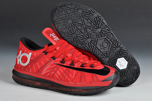 Black/White/Red Color Men Size Nike Zoom KD 6 Elite Trainers