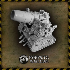 Puppetswar "GUSTAVUS" Self Propelled Super Cannon