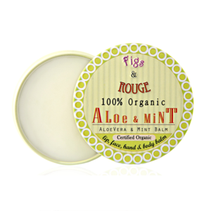 Figs & Rouge 100% Natural Aloe & Mint Balm 17ml - feelunique.com